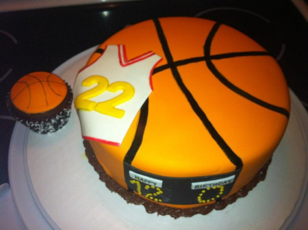 Basketball Birthday Cake
 Basketball Birthday Cake CakeCentral