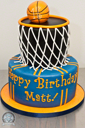 Basketball Birthday Cake
 Birthday Cakes for Gainesville Florida