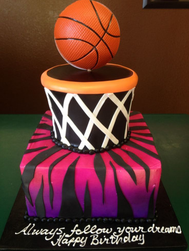Basketball Birthday Cake
 25 best ideas about Basketball Cakes on Pinterest