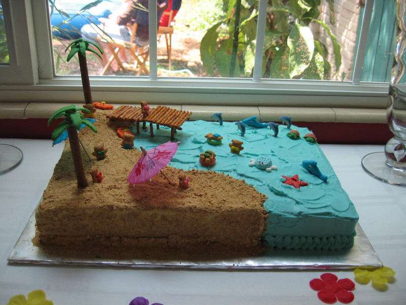 Beach Birthday Cake
 Cake Guru Summer is here Top 10 Summer Cakes