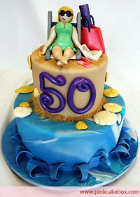 Beach Birthday Cake
 1000 ideas about Beach Birthday Cakes on Pinterest