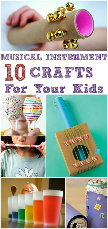 Best Crafts For Kids
 Top 10 Musical Instrument Crafts For Kids