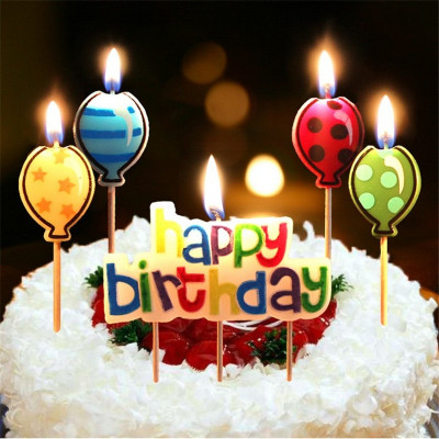 Birthday Cake Candles
 Aliexpress Buy 5PCS Happy Birthday Candle Cake