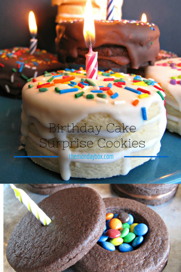 Birthday Cake Cookies
 Birthday Cake Surprise Cookies The Monday Box