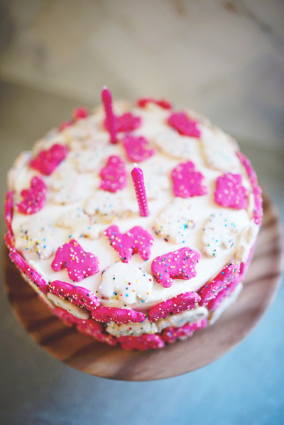 Birthday Cake Cookies
 Animal Cookie Birthday Cake • A Subtle Revelry