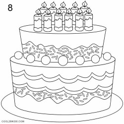 Birthday Cake Drawing
 How to Draw a Birthday Cake Step by Step