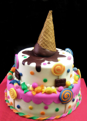 Birthday Cake For Girls
 super cute for a little girl s cake cakes