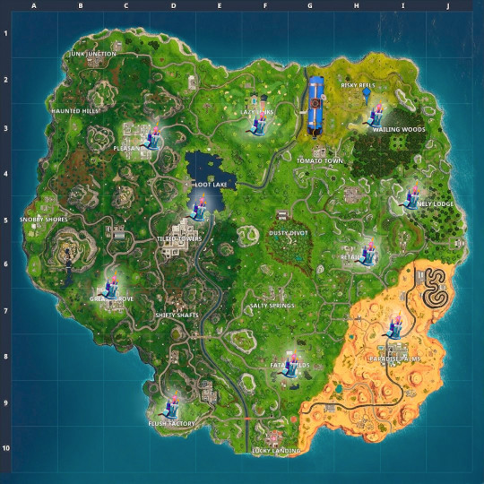 Birthday Cake Fortnite
 Fortnite Birthday Cake Locations Guide Where To Dance For