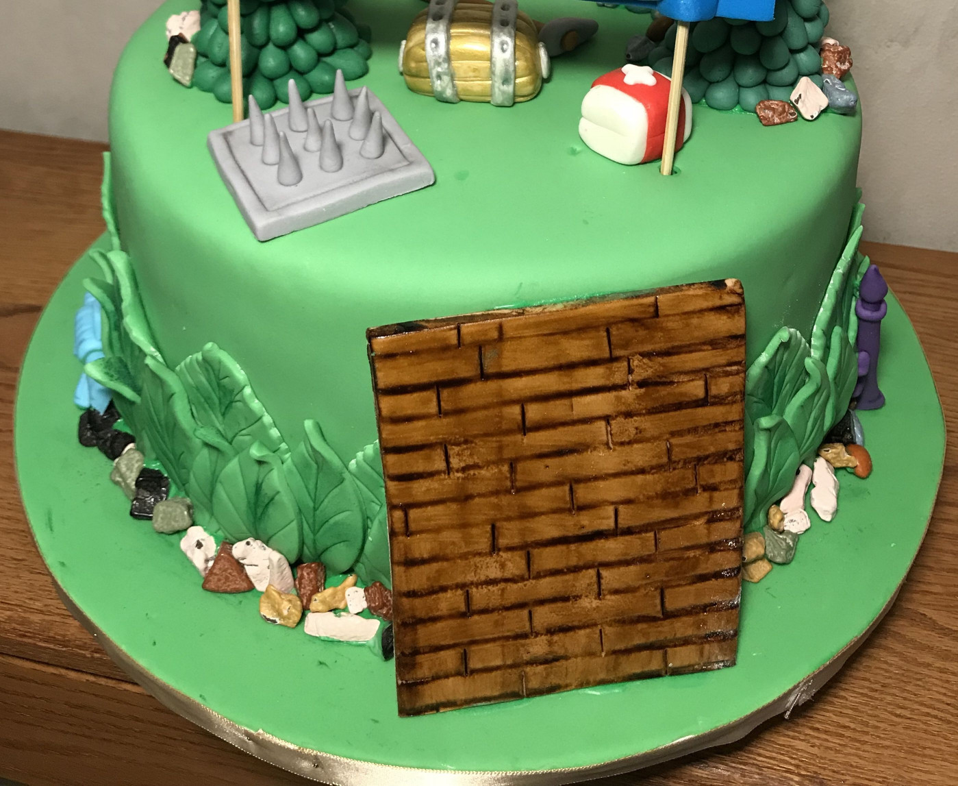 Birthday Cake Fortnite
 Fortnite cake side view Cakes by Carrie
