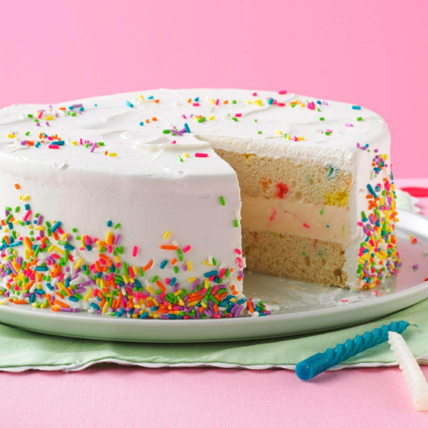Birthday Cake Ice Cream
 Ice Cream Birthday Cake Recipe