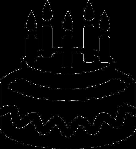 Birthday Cake Icon
 Birthday Cake Svg Icon Free Download
