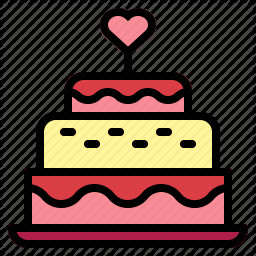 Birthday Cake Icon
 Bakery birthday cake cake candles wedding wedding