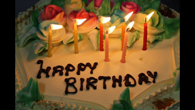 Birthday Cake Lyrics
 Happy Birthday Song with Cake & Candles