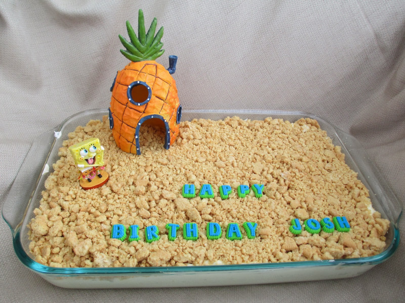 Birthday Cake Oreos
 My Half Assed Kitchen How to Make a Spongebob Oreo