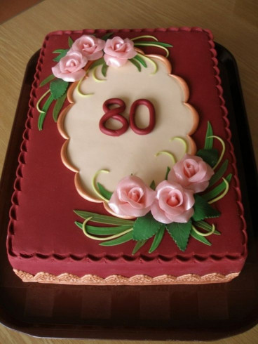 Birthday Cake Photos
 To 80Th Birthday on Cake Central Cakes