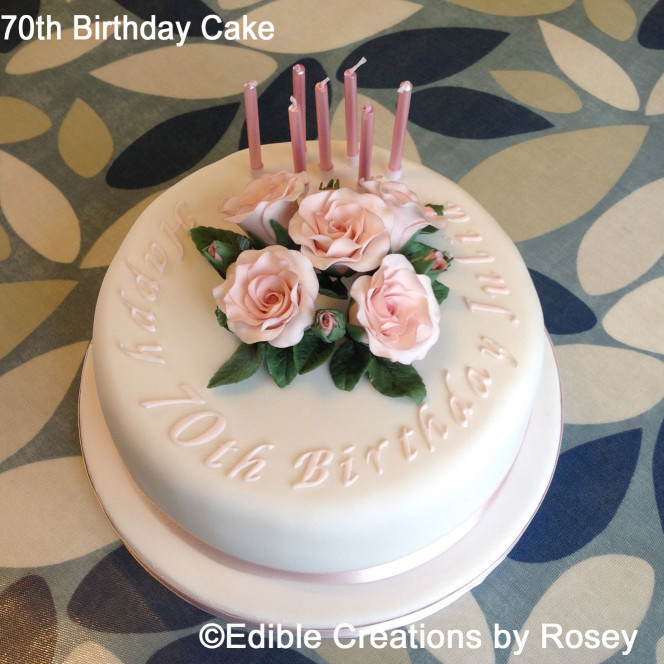 Birthday Cake Picture
 Birthday Cakes by Edible Creations by Rosey in South West