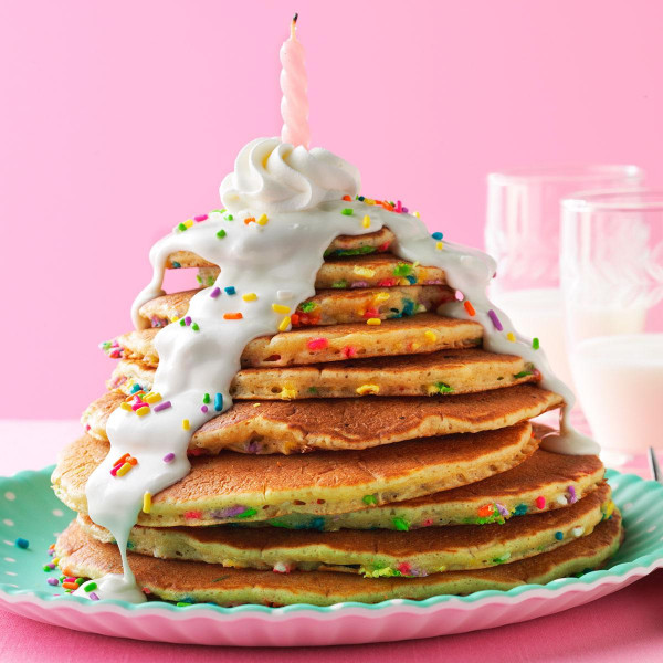 Birthday Cake Picture
 Birthday Cake Pancakes Recipe