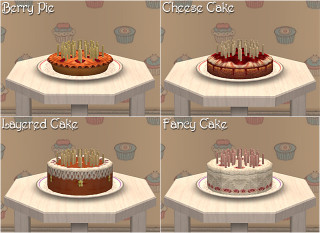 Birthday Cake Sims 4
 Secret Scuba Gifts Part I Birthday Cakes