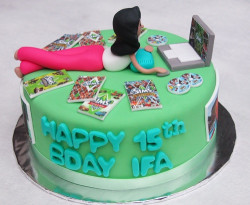Birthday Cake Sims 4
 The Sims Theme Cake 12 Cakes GIRLS