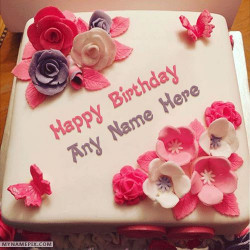 Birthday Cake With Name
 Beautiful Birthday Cake For Girls With Name