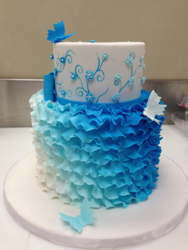 Blue Birthday Cake
 1000 ideas about Blue Birthday Cakes on Pinterest
