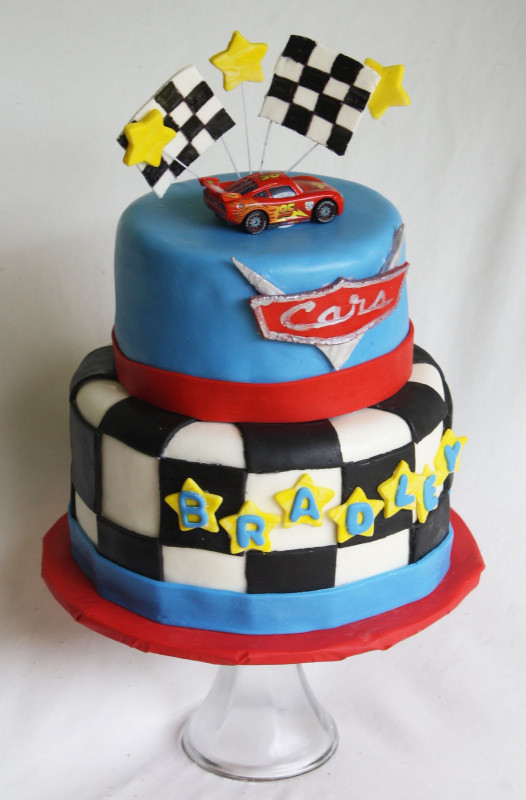 Cars Birthday Cake
 A Disney Cars Cake