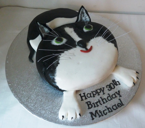 Cat Birthday Cake
 CAT BIRTHDAY CAKE Fomanda Gasa