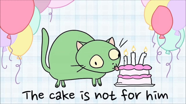 Cat Licking Your Birthday Cake
 Parry Gripp SPECIAL Cat Licking Your Birthday Cake