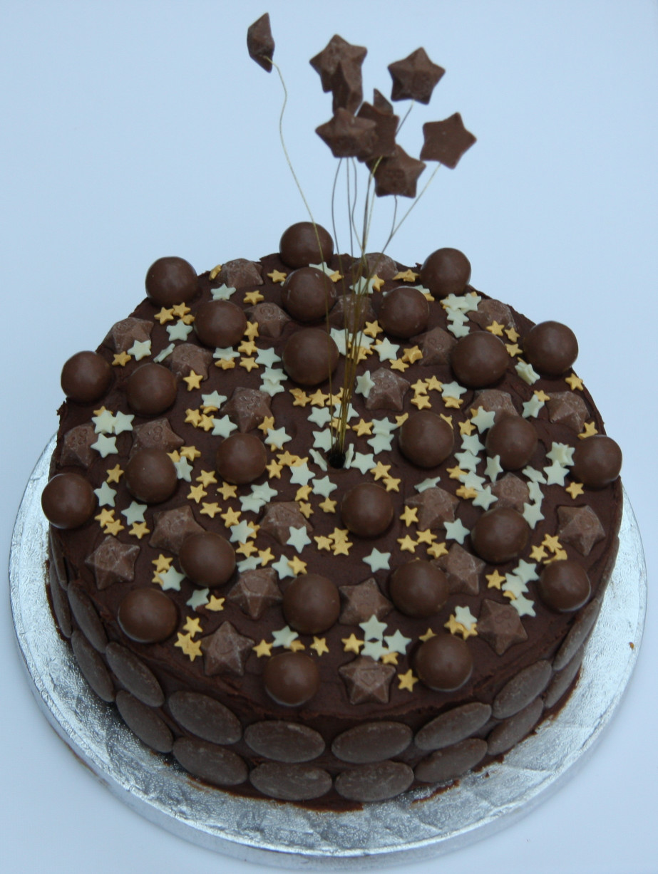 Chocolate Birthday Cake
 Chocolate Birthday Cake for Kids and Chocolate Lovers