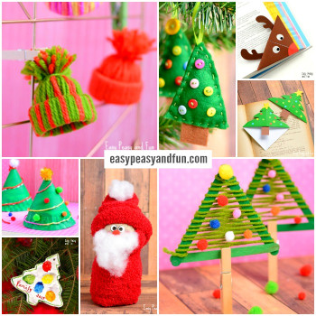 Christmas Craft Ideas For Kids
 Festive Christmas Crafts for Kids Tons of Art and