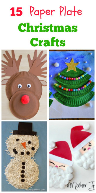 Christmas Crafts For Kids Pinterest
 Paper Plate Christmas Crafts How Wee Learn