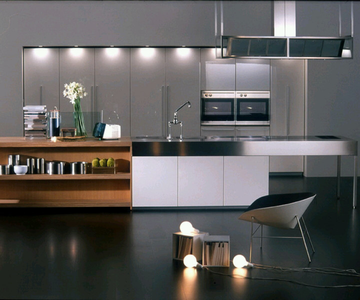 Contemporary Kitchen Design
 New home designs latest Modern kitchen designs ideas