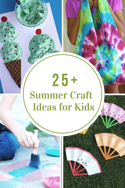 Craft Ideas For Kids
 40 Creative Summer Crafts for Kids That Are Really Fun