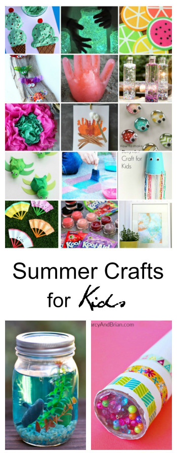 Craft Ideas For Kids
 40 Creative Summer Crafts for Kids That Are Really Fun