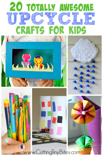 Craft Ideas For Kids With Waste Material
 Totally Awesome Upcycle Crafts for Kids
