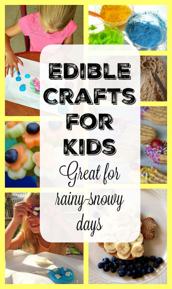 Crafts For Kids At Home
 Edible Crafts for Kids · The Typical Mom