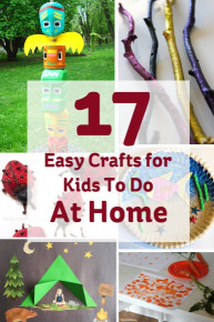 Crafts For Kids At Home
 17 Easy Crafts for Kids to do at Home Hobbycraft Blog
