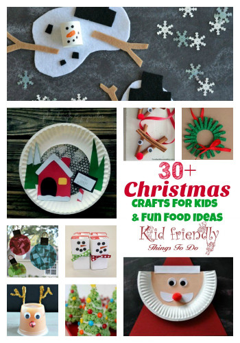 Crafts For Kids At Home
 Over 30 Easy Christmas Fun Food Ideas & Crafts Kids Can Make