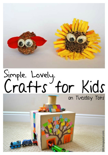 Crafts For Kids At Home
 Learn with Play at Home Easy Crafts for Kids