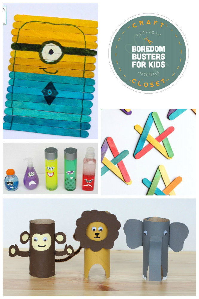 Crafts For Kids To Do At Home
 25 Crafts and Activities for Kids Using Everyday Materials