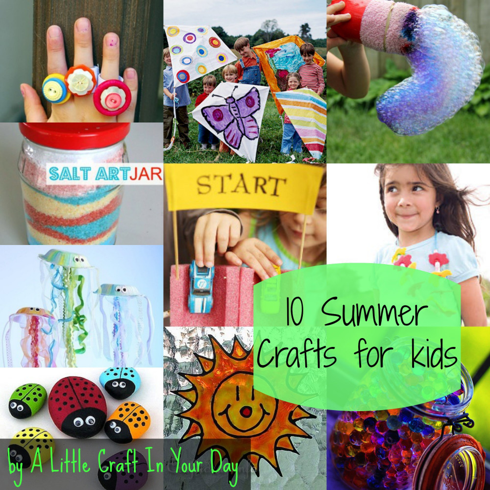 Crafts For Little Kids
 20 Summer Kid Crafts A Little Craft In Your Day
