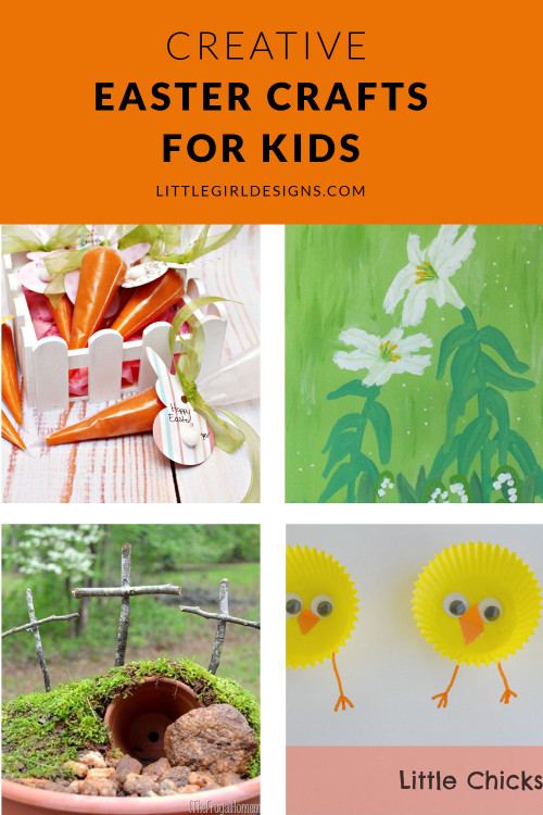 Crafts For Little Kids
 Creative Easter Crafts for Kids Little Girl Designs
