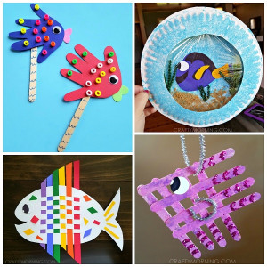 Crafts For Little Kids
 Creative Little Fish Crafts for Kids Crafty Morning