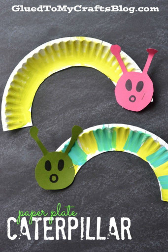 Crafts For Little Kids
 Paper Plate Caterpillar Kid Craft Garden Club