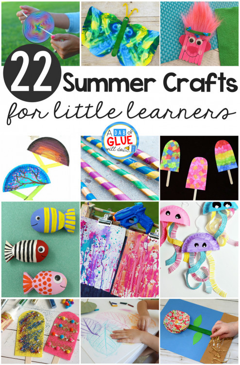 Crafts For Little Kids
 Summer Crafts for Little Learners