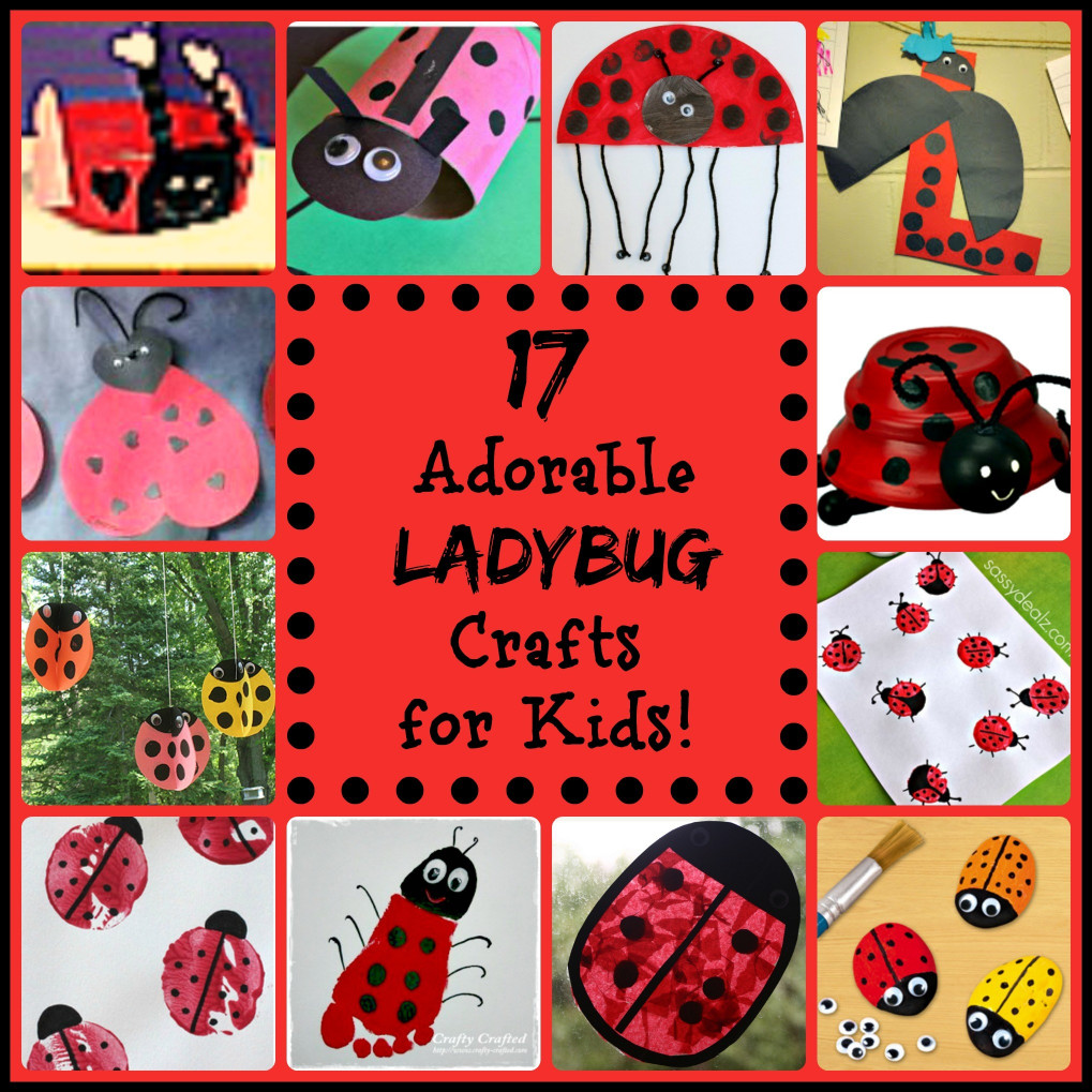 Crafts For Little Kids
 17 Little Ladybug Crafts for Kids