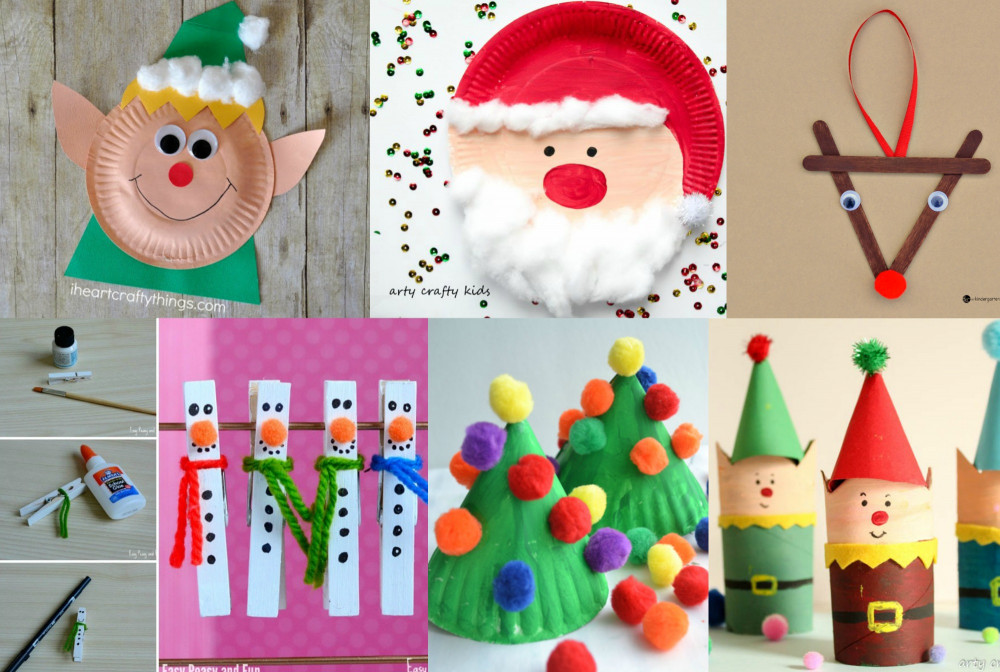 Crafts To Do With Kids
 15 easy Christmas crafts to do with your kids
