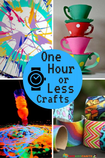 Crafts With Kids
 26 Quick and Easy Crafts e Hour or Less