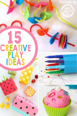 Creative Activities For Kids
 15 Creative Play Ideas for Kids and Moms 