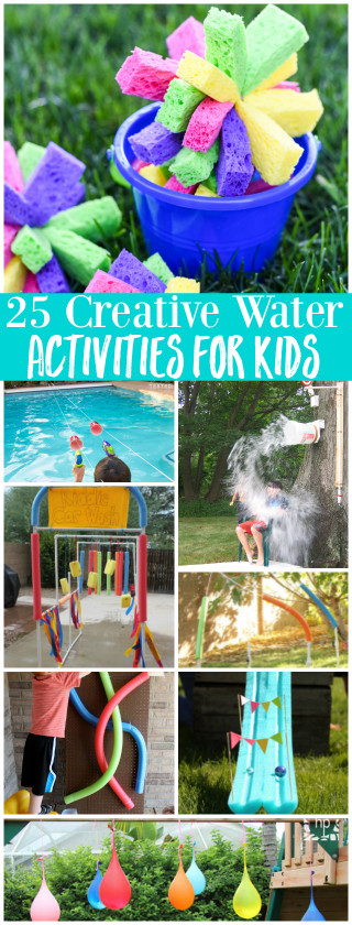 Creative Activities For Kids
 25 Creative Water Activities for Kids